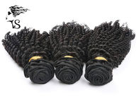 Kinky Curly Virgin Brazilian Hair Extensions Natural Black 8"-32" Hair Length